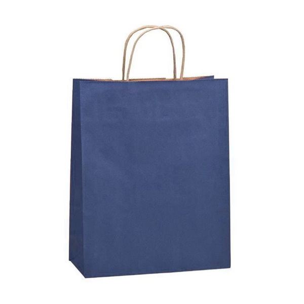 ΧΑΡΤΙΝΗ ΤΣΑΝΤΑ/ΣΑΚΟΥΛΑ ΜΠΛΕ 27x22x11cm