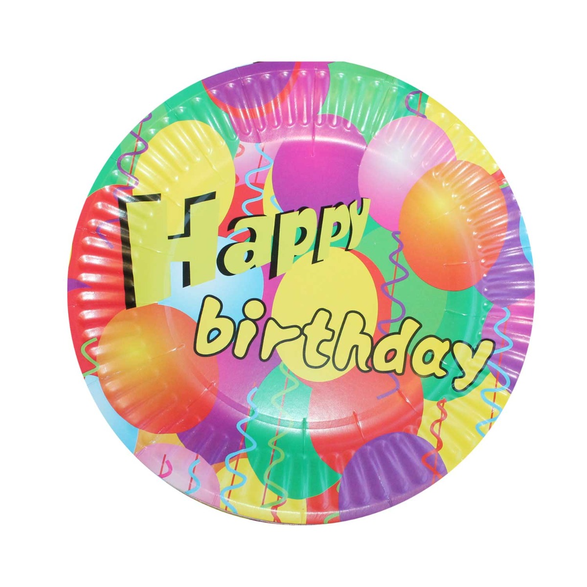 ΠΙΑΤΑ ΓΙΑ ΠΑΡΤΥ 18.5cm 10 ΤΕΜ ΠΟΛΥΧΡΩΜΑ