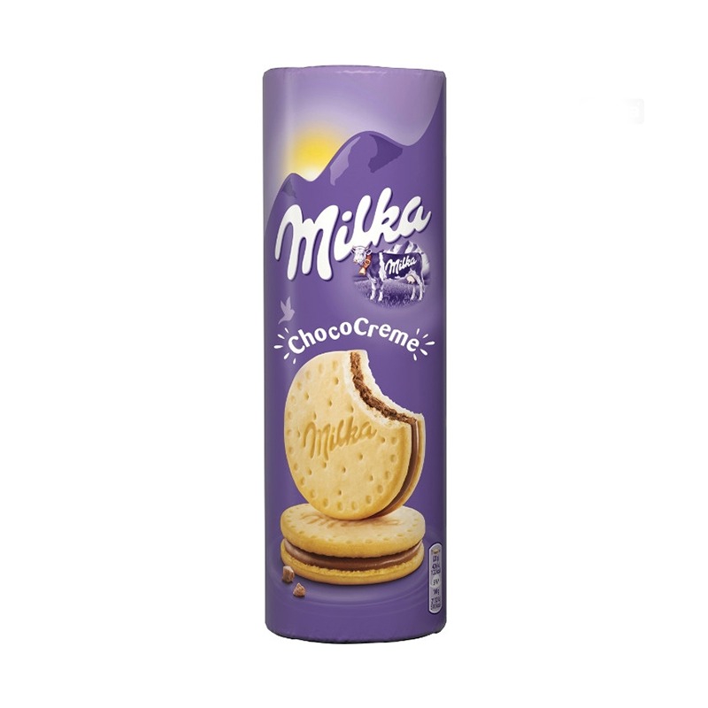 ΜΠΙΣΚΟΤΑ MILKA SANDWICH CHOCO CREAM 260gr