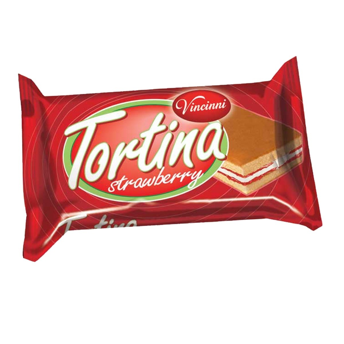 ΚΕΪΚ VINCINNI TORTINA ME ΓΕΜΙΣΗ ΦΡΑΟΥΛΑ 25gr