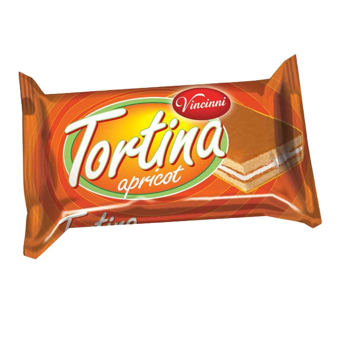 ΚΕΪΚ VINCINNI TORTINA ME ΓΕΜΙΣΗ ΒΕΡΙΚΟΚΟ 25gr