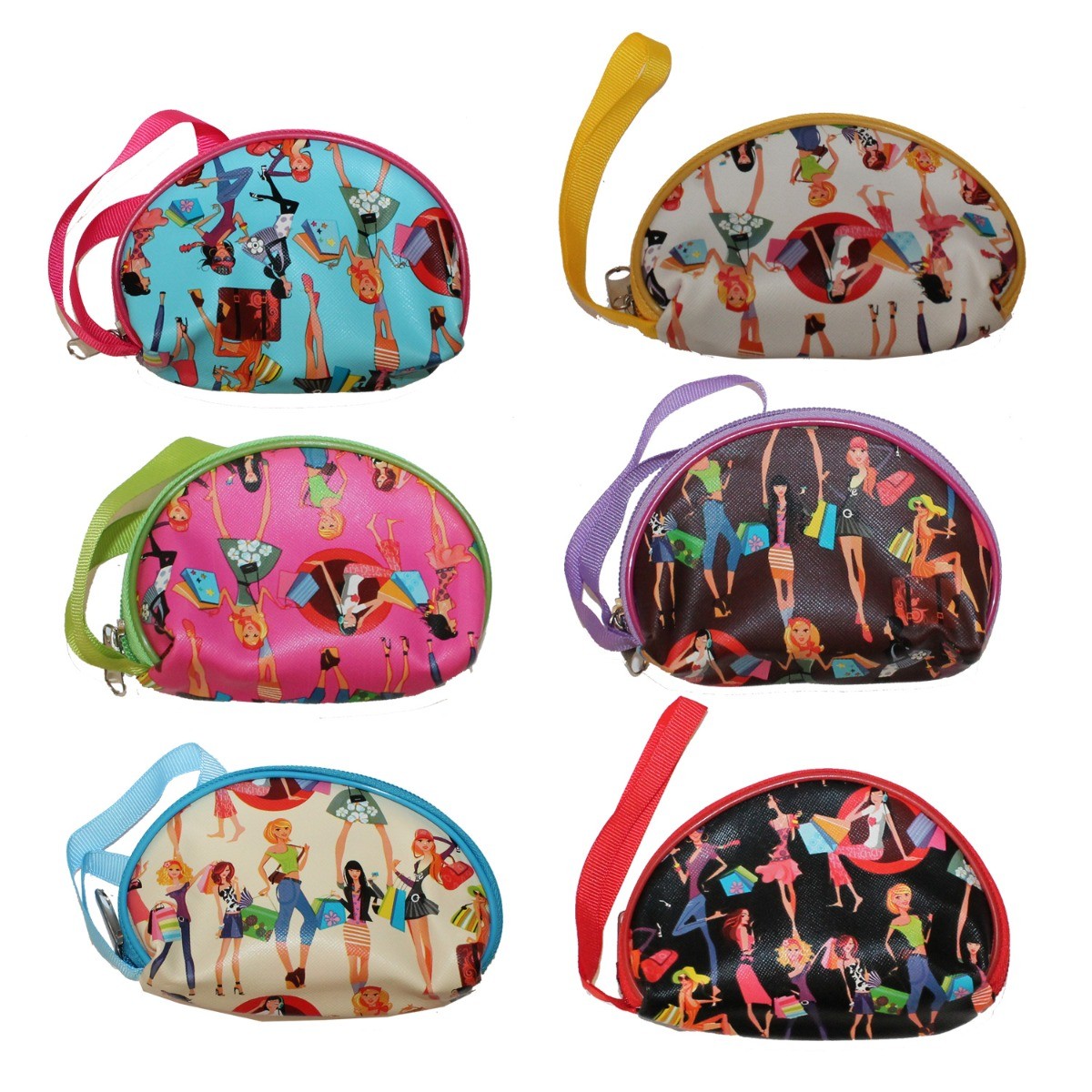 ΠΟΡΤΟΦΟΛΙ SHOPPING GIRLS ΜΕ ΦΕΡΜΟΥΑΡ