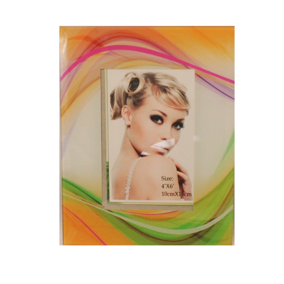 ΚΟΡΝΙΖΑ ΓΥΑΛΙΝΗ 9 Χ 14cm "ΠΟΛΥΧΡΩΜΗΙ"