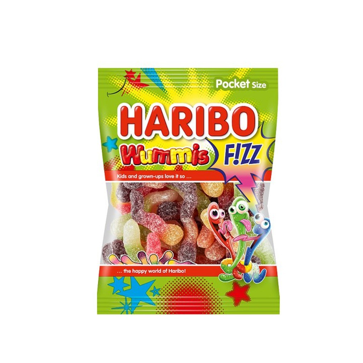 ΖΑΧΑΡΩΤΑ HARIBO FIZZ WUMMIS 100gr
