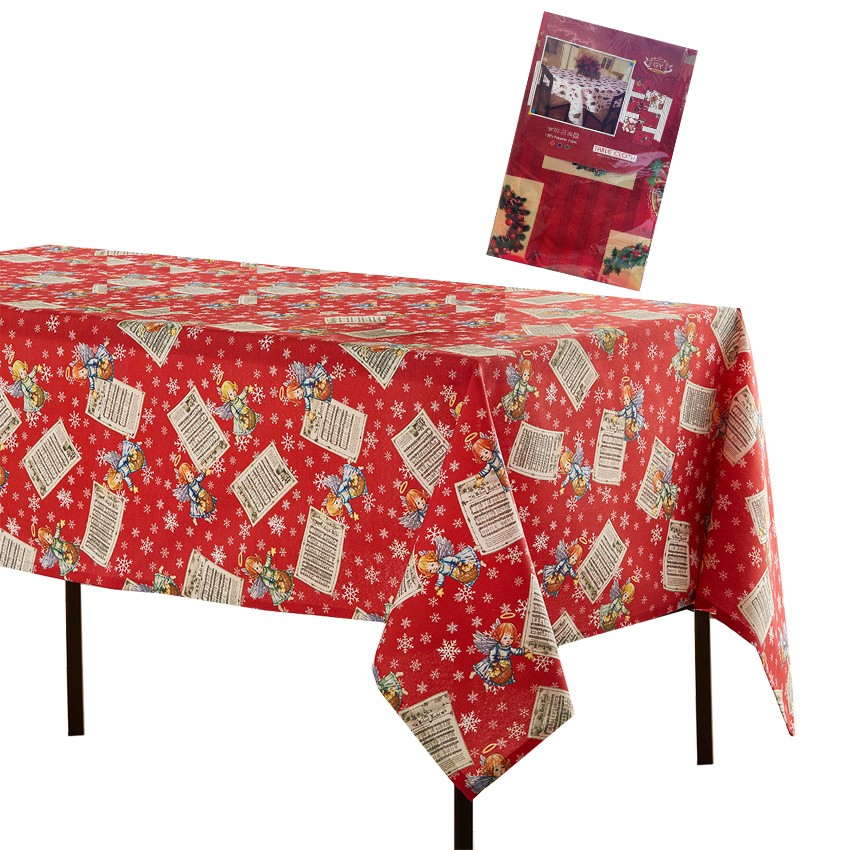 ΤΡΑΠΕΖΟΜΑΝΤΗΛΟ ΧΡΙΣΤΟΥΓΕΝΝΙΑΤΙΚΟ 100% POLYESTER 150 x 220 cm
