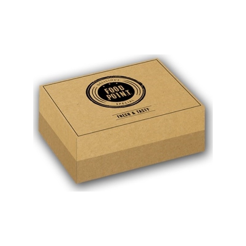 ΚΟΥΤΙ ΓΙΑ ΦΑΓΗΤΟ 19,5x14,5x7,5cm ΜΕ ΕΠΕΝΔΥΣΗ