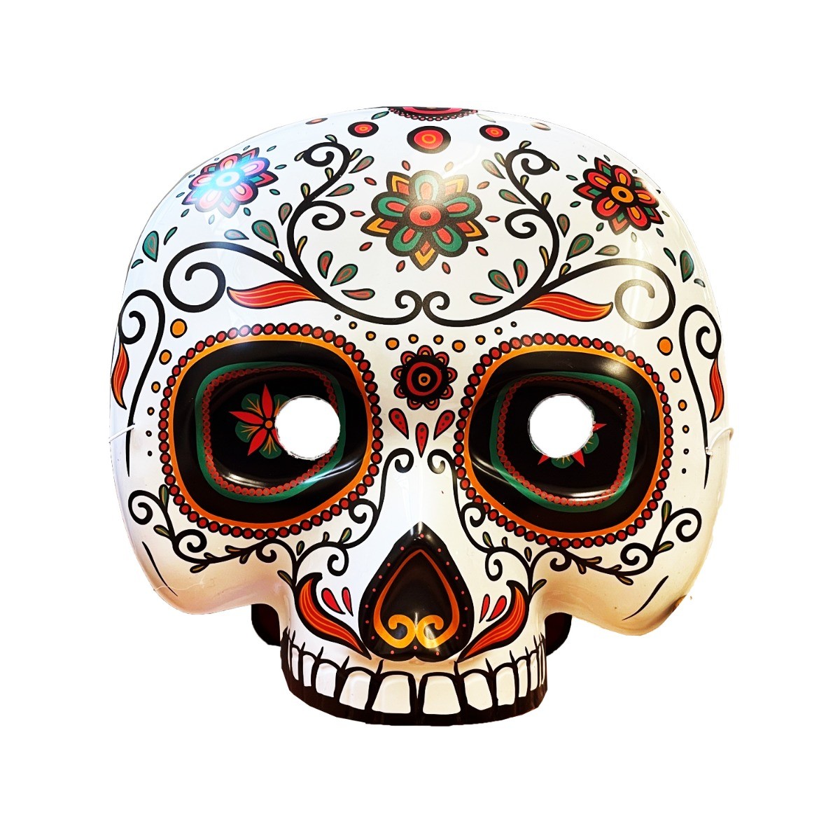 ΜΑΣΚΑ ΝΕΚΡΟΚΕΦΑΛΗ ΜΕ ΛΟΥΛΟΥΔΙΑ 17x17cm