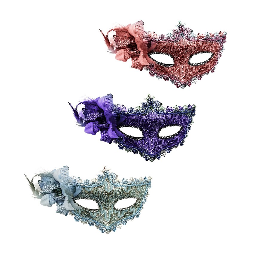 ΜΑΣΚΑ ΒΕΝΕΤΣΙΑΝΙΚΗ ΒΕΛΟΥΤΕ ΜΕ STRASS