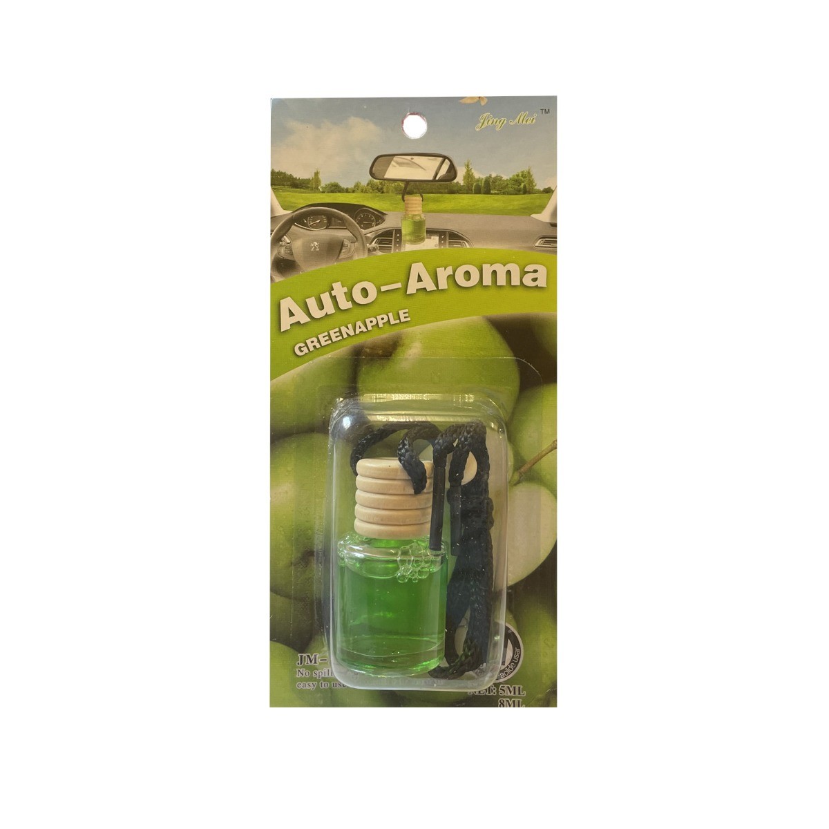 ΑΡΩΜΑΤΙΚΟ ΑΥΤΟΚΙΝΗΤΟΥ LIAODA ΠΡΑΣΙΝΟ ΜΗΛΟ 8ml