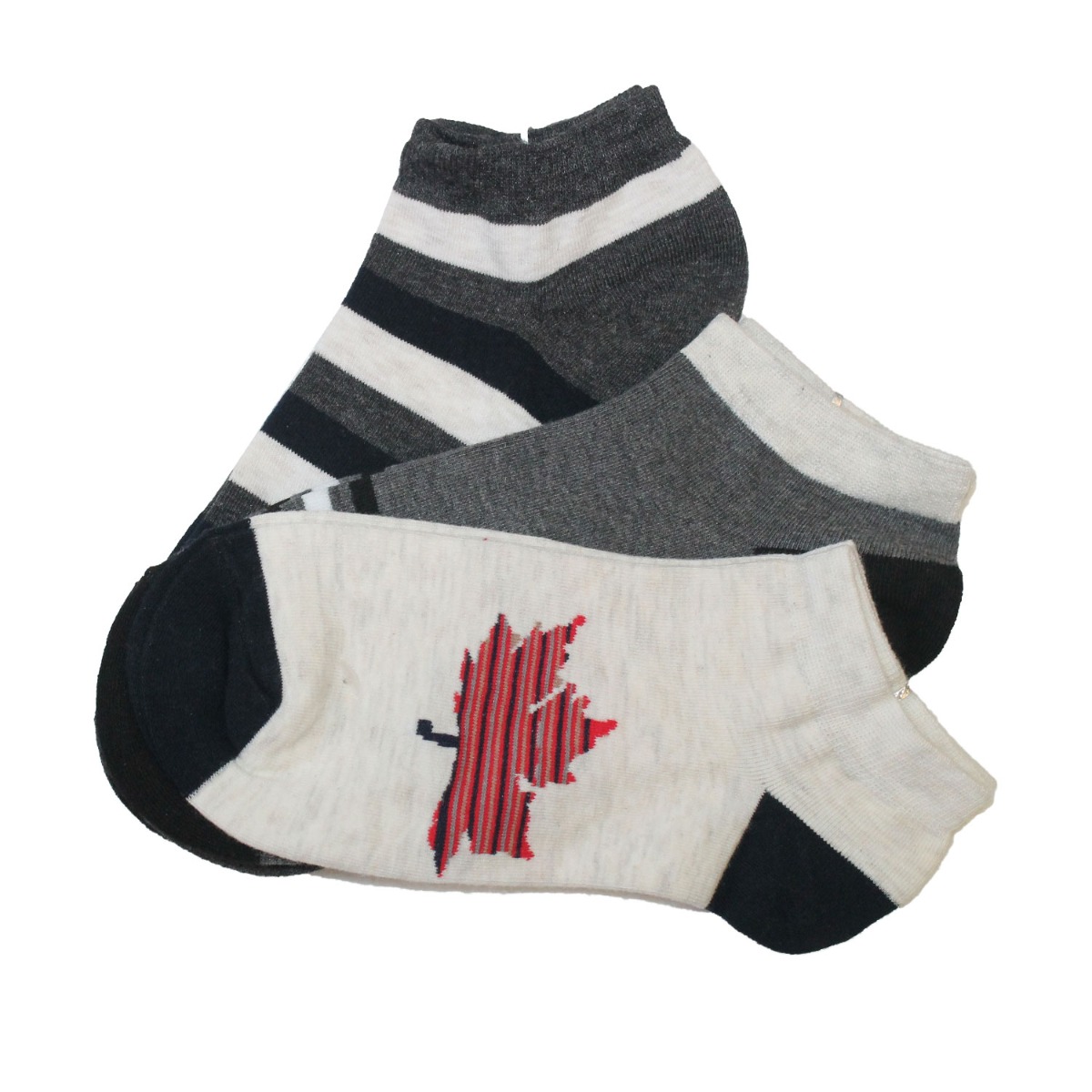 ΚΟΝΤΕΣ ΚΑΛΤΣΕΣ YTLI ΜΕ ΣΧΕΔΙΟ 3 ΖΕΥΓΗ Νο 40-46 ΓΚΡΙ