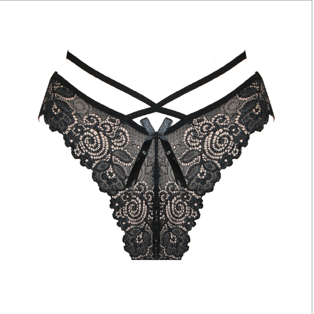 SLIP HANA ΜΕ ΛΑΣΤΙΧΟ 37012 ΜΑΥΡΟ