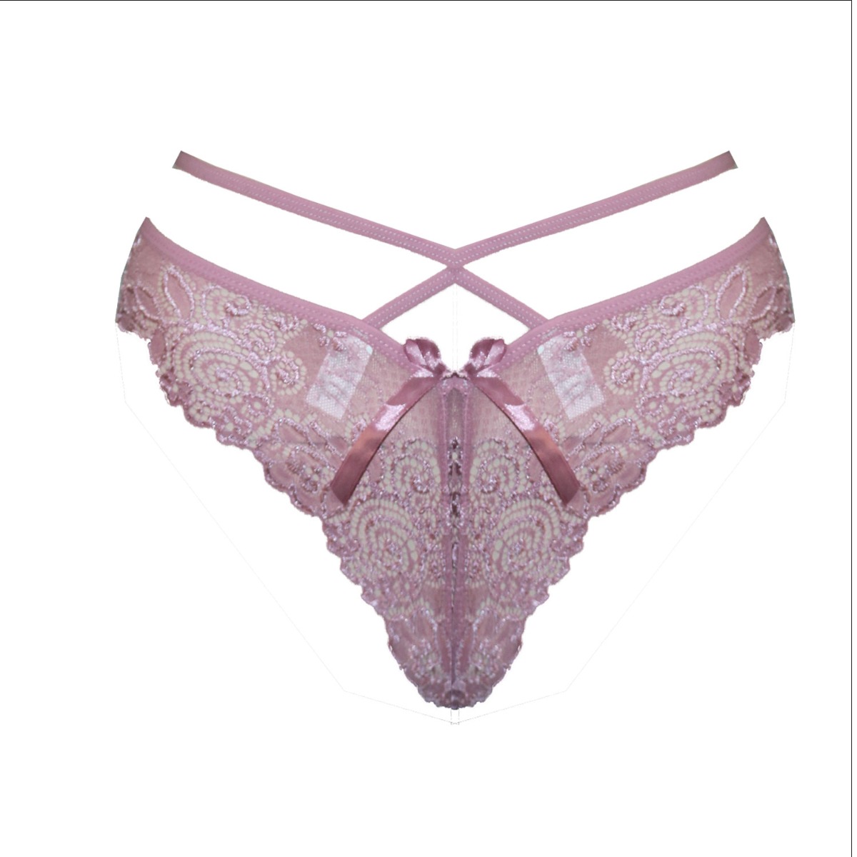 SLIP HANA ΜΕ ΛΑΣΤΙΧΟ 37012 ΡΟΖ