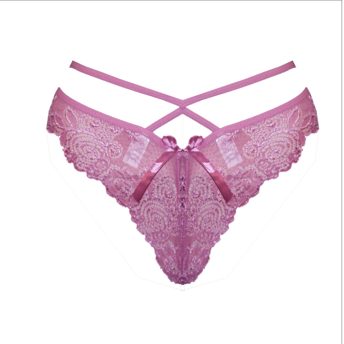 SLIP BRASILIAN HANA ΜΕ ΛΑΣΤΙΧΟ 37012 ΜΩΒ