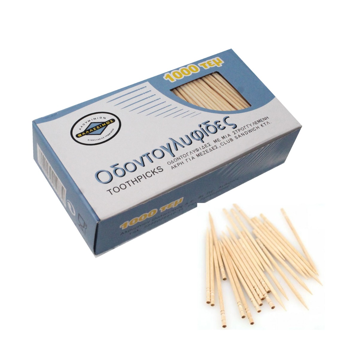 ΟΔΟΝΤΟΓΛΥΦΙΔΕΣ CLUB SANDWICH 1000 ΤΕΜ