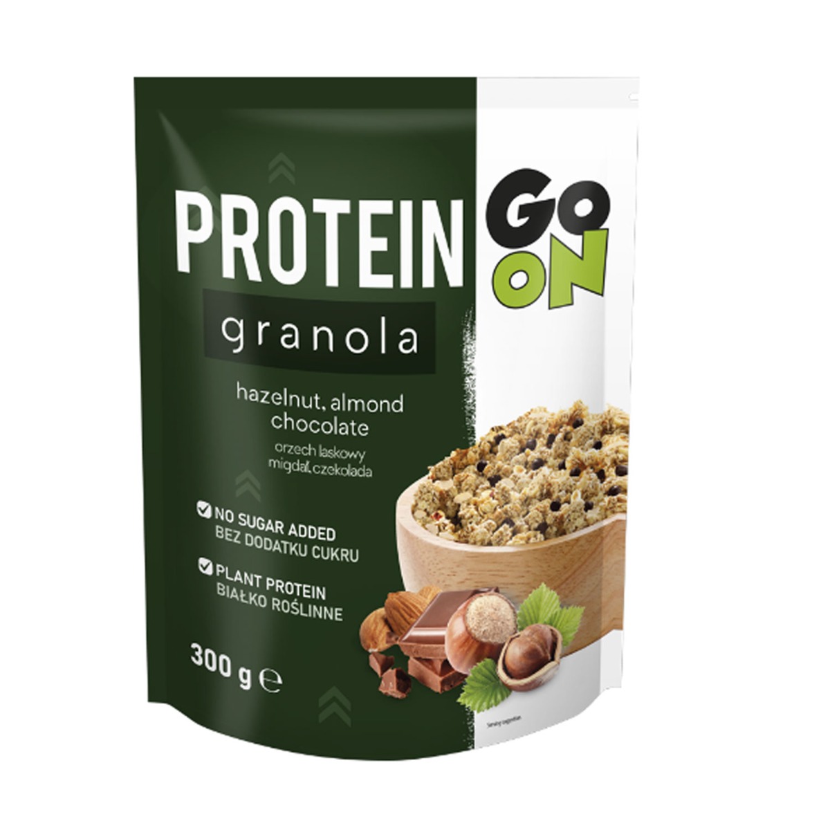 GRANOLA GO ON NUTRITION HAZELNUT, ALMOND, CHOCOLATE 300gr