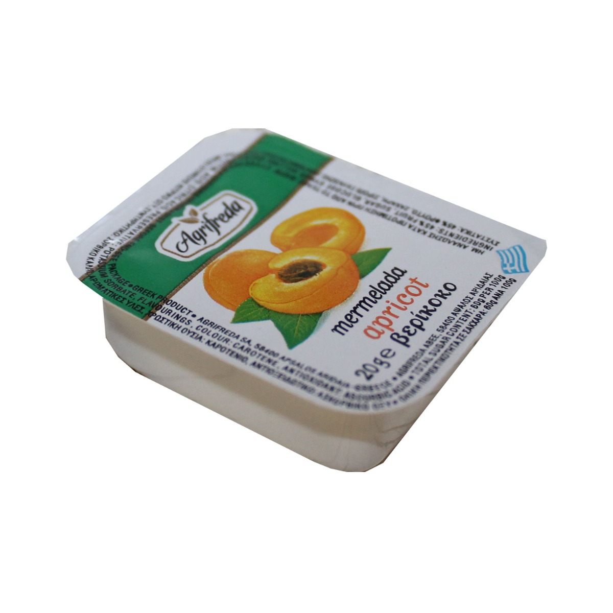 ΜΑΡΜΕΛΑΔΑ AGRIFREDA ΒΕΡΙΚΟΚΟ 20gr