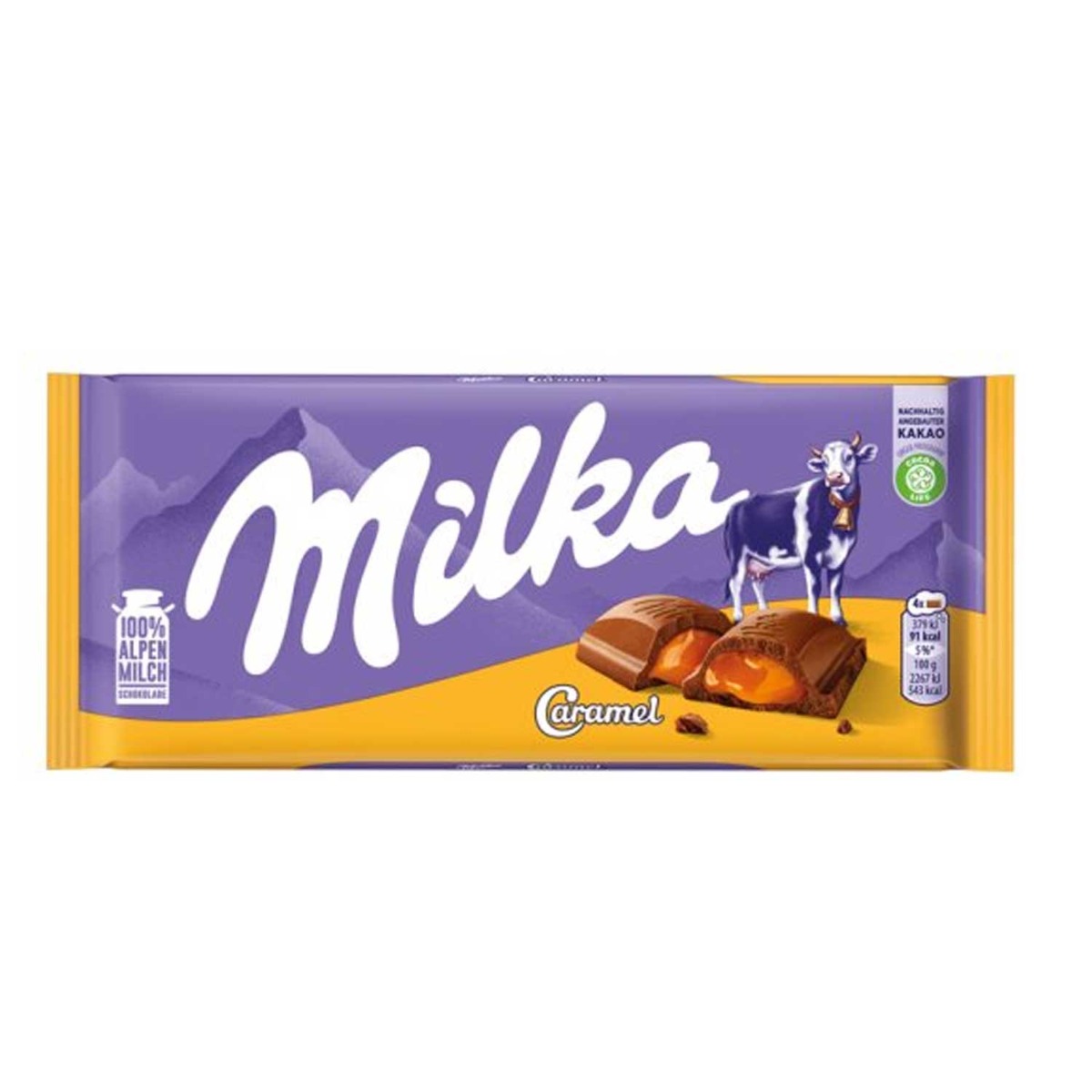 ΣΟΚΟΛΑΤΑ MILKA CARAMEL 100gr