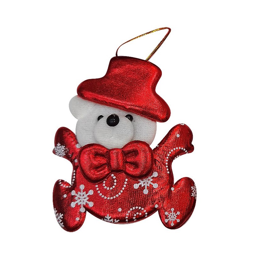 ΚΡΕΜΑΣΤΟ ΣΤΟΛΙΔΙ ΜΕ ΓΥΑΛΙΣΤΕΡΟ ΥΦΑΣΜΑ ΑΡΚΟΥΔΑΚΙ 10x9cm