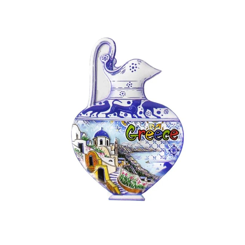 ΣΟΥΒΕΝΙΡ ΜΑΓΝΗΤΑΚΙ ΓΥΨΙΝΟ GREECE ΠΑΡΑΔΟΣΙΑΚΗ ΣΤΑΜΝΑ