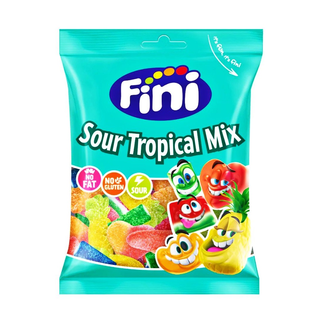 ΖΑΧΑΡΩΤΑ FINI SOUR TROPICAL MIX 90gr