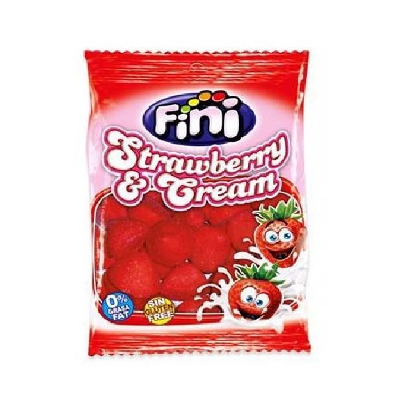 ΖΑΧΑΡΩΤΑ FINI STRAWBERRY & CREAM 75gr