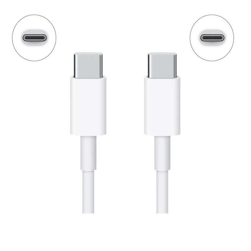 ΚΑΛΩΔΙΟ TYPE C ΣΕ TYPE C (USB-C) FAST - ΛΕΥΚΟ 100cm
