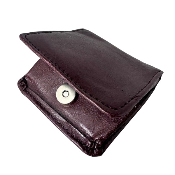 ΠΟΡΤΟΦΟΛΙ VINTAGE ΓΙΑ ΚΕΡΜΑΤΑ ΤΕΤΡΑΓΩΝΟ ΚΑΦΕ 8cm