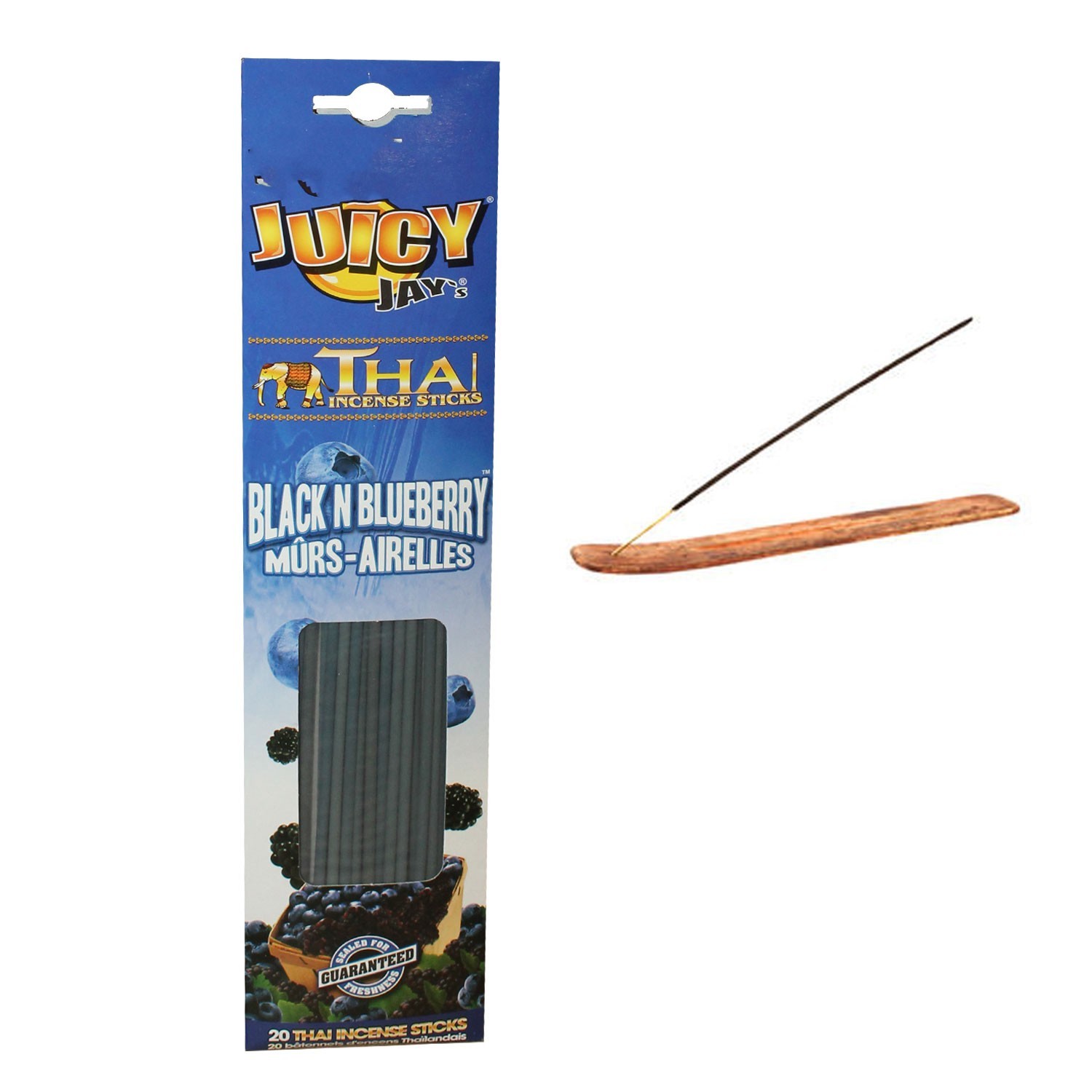 ΑΡΩΜΑΤΙΚΑ STICKS JUICY JAY INCENSE BLACK N BLUEBERRY 20 ΤΕΜ