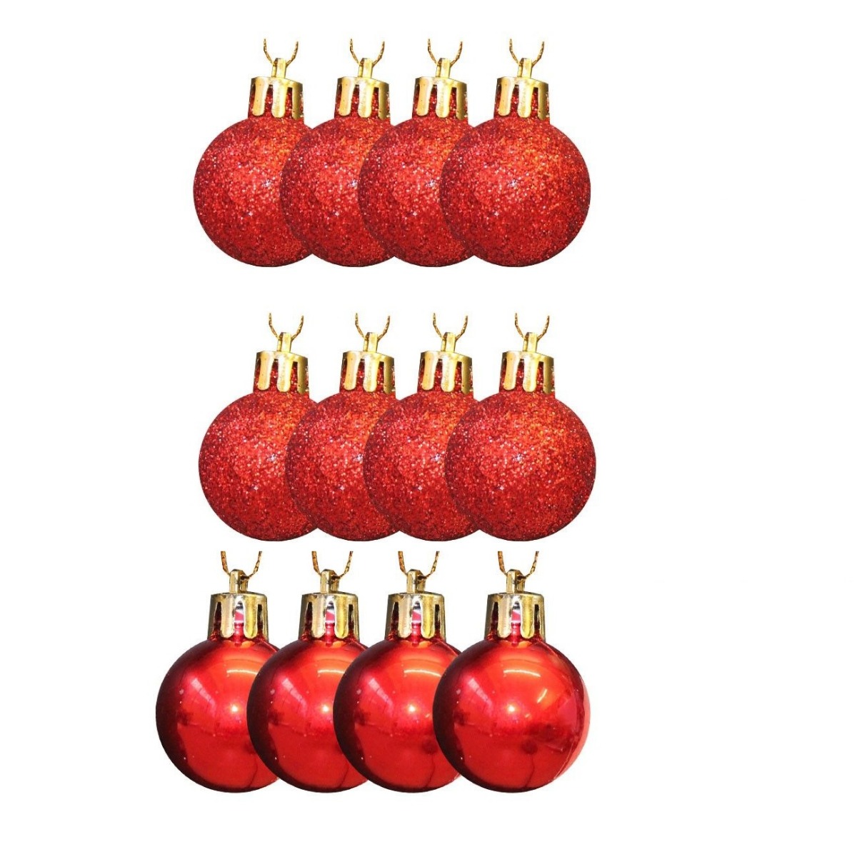 ΜΠΑΛΕΣ 3 εκ. 12 ΤΕΜ ΚΟΚΚΙΝΕΣ