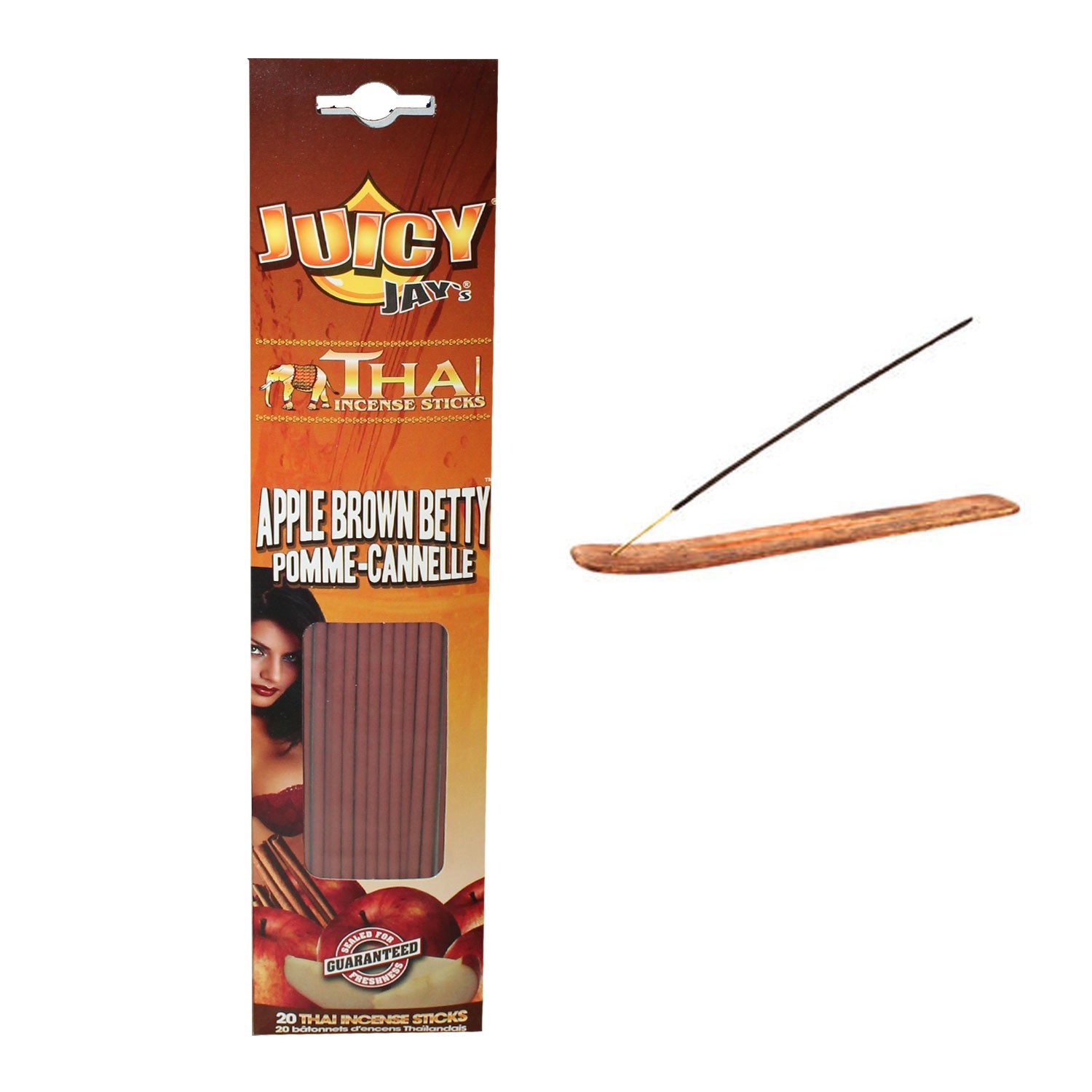 ΑΡΩΜΑΤΙΚΑ STICKS JUICY JAY INCENSE APPLE BROWN BETTY 20 ΤΕΜ