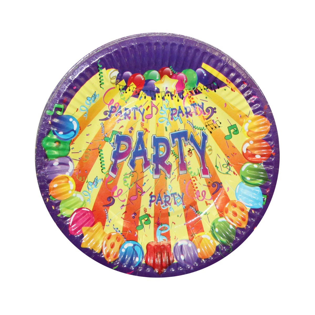 ΠΙΑΤΑ ΓΙΑ ΠΑΡΤΥ 18.5cm 10 ΤΕΜ ΜΩΒ