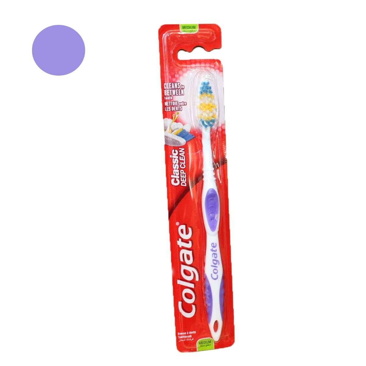 ΟΔΟΝΤΟΒΟΥΡΤΣΑ COLGATE DEEP CLEAN ΜΩΒ ΜΕΤΡΙΑ