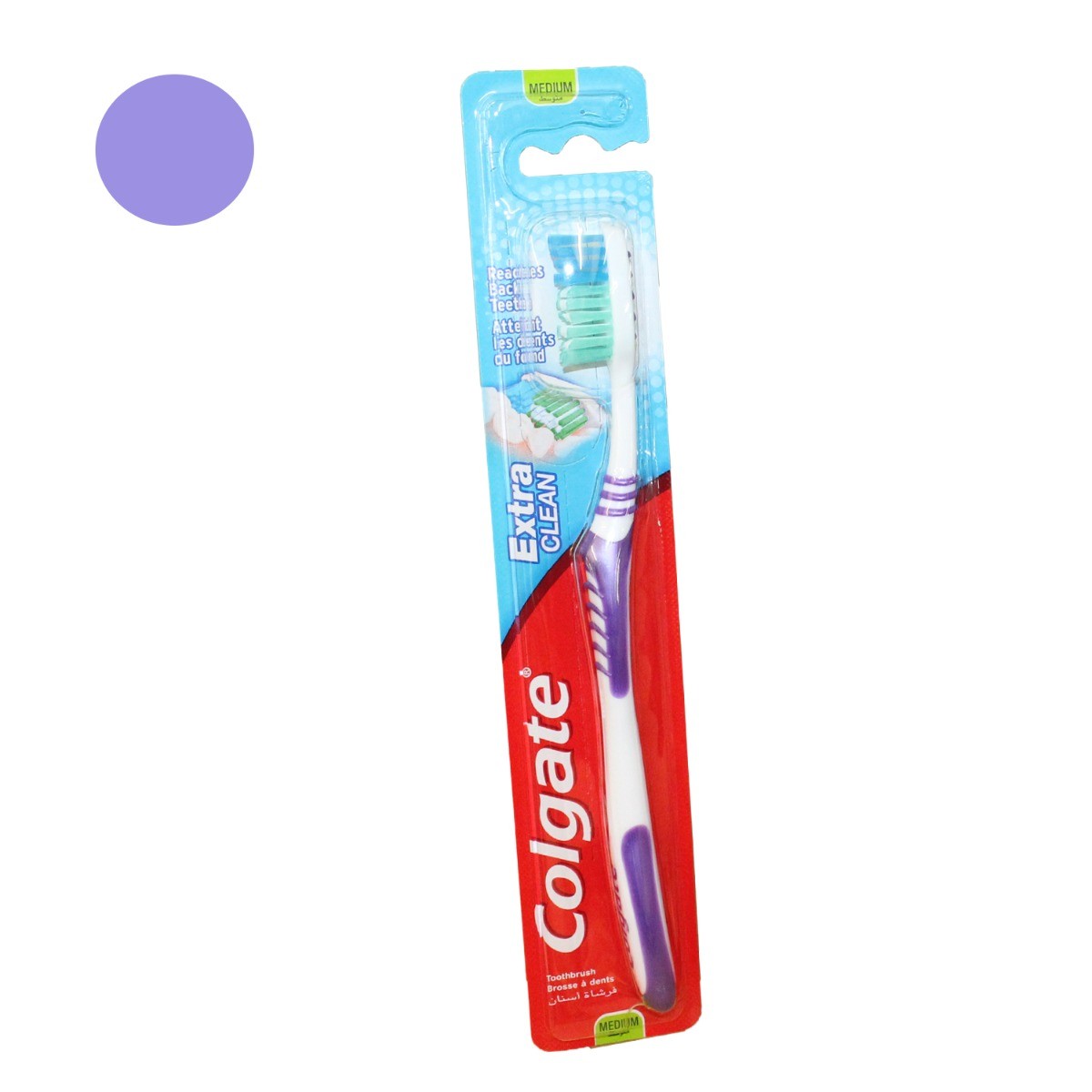 ΟΔΟΝΤΟΒΟΥΡΤΣΑ COLGATE EXTRA CLEAN ΜΩΒ ΜΕΤΡΙΑ