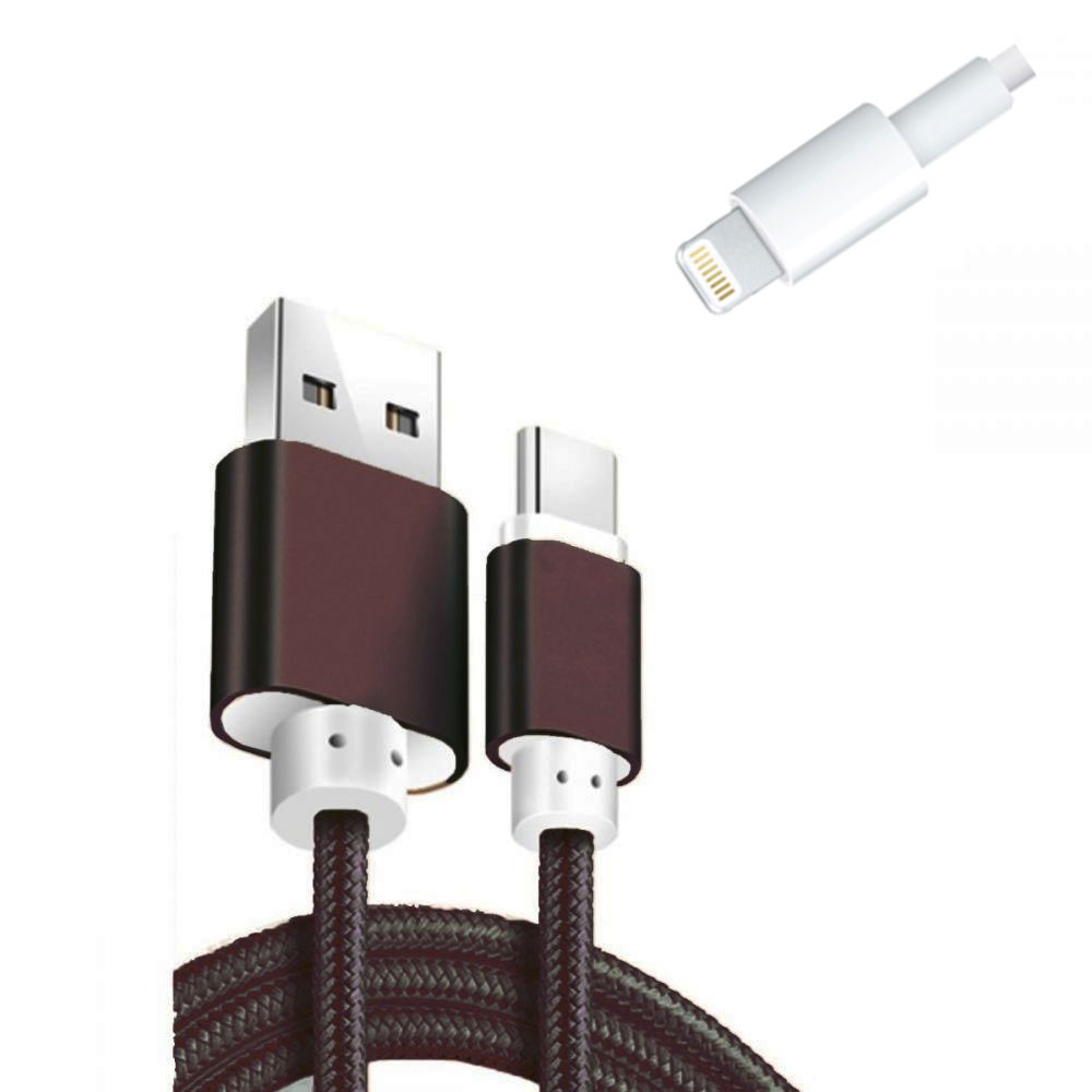 ΚΑΛΩΔΙΟ ΦΟΡΤΙΣΗΣ LIGHTNING (IPHONE) ΜΑΥΡΟ 164cm (GS06)