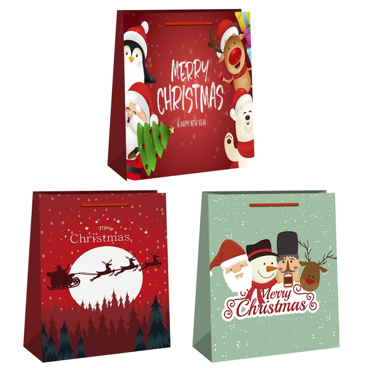 ΧΡΙΣΤΟΥΓΕΝΝΙΑΤΙΚΗ ΤΣΑΝΤΑ ΔΩΡΟΥ 32x26x12cm