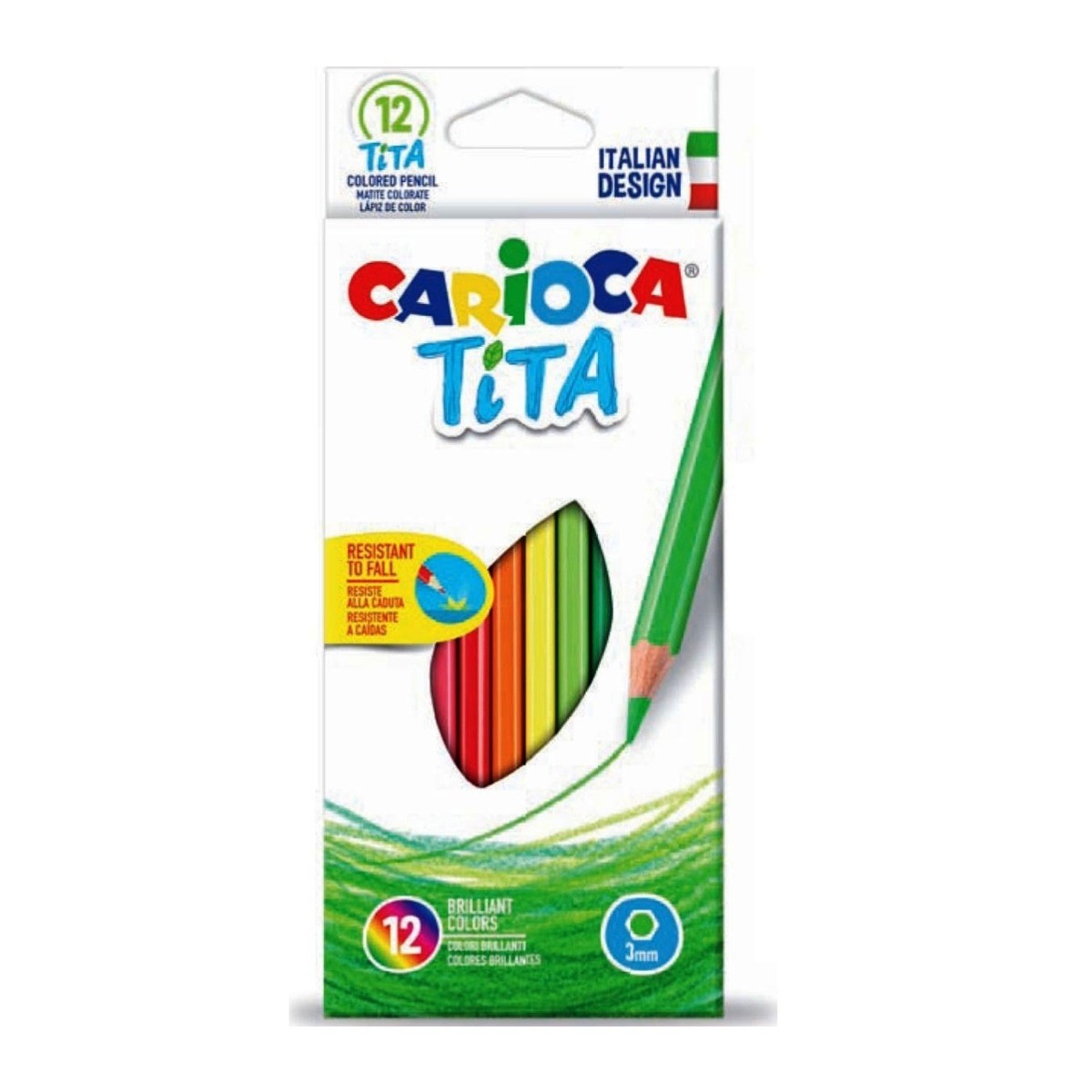 ΞΥΛΟΜΠΟΓΙEΣ CARIOCA ΟΙΚΟΛΟΓΙΚΕΣ ΣΕΤ 12 ΤΕΜ