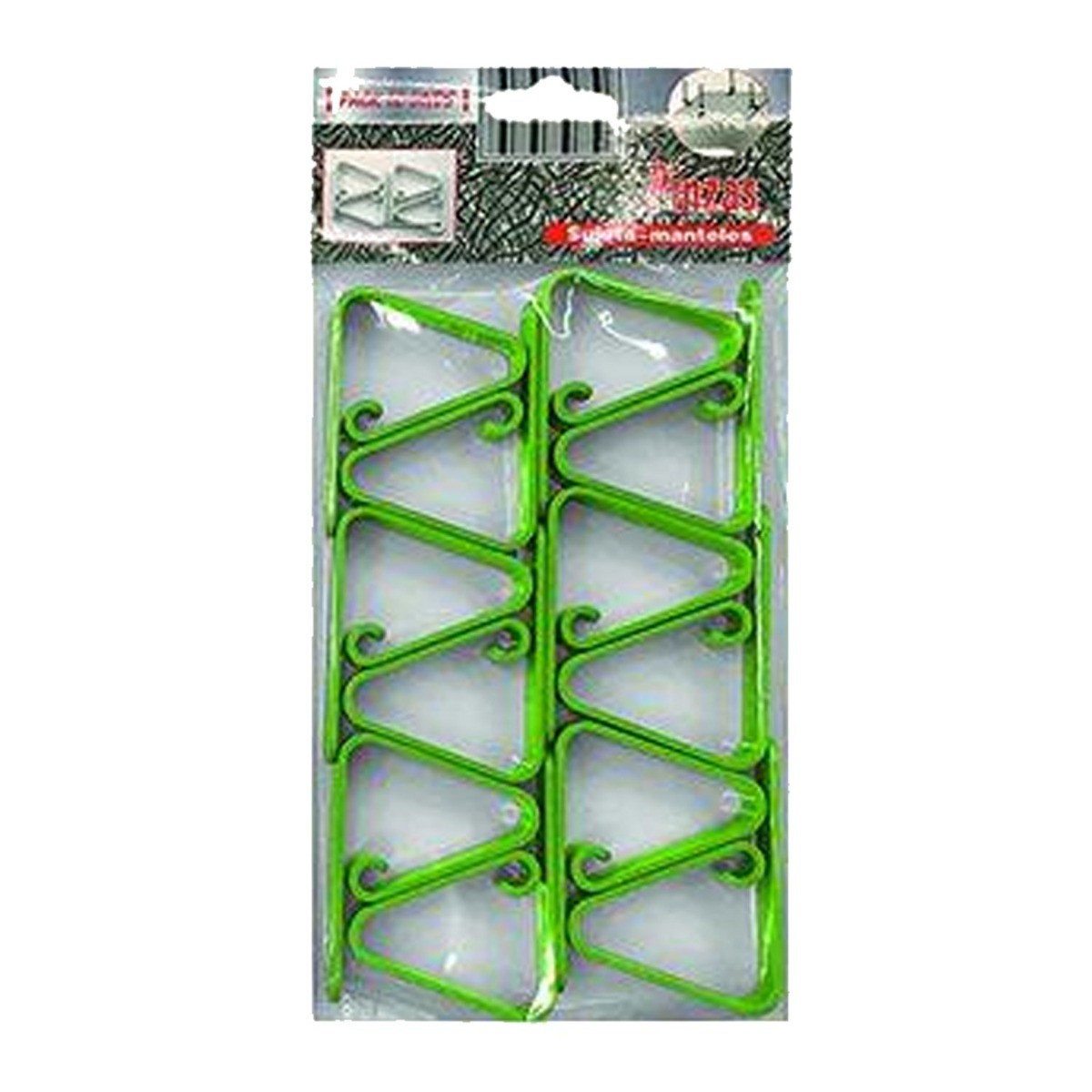 ΠΙΑΣΤΡΑΚΙΑ ΤΡΑΠΕΖΟΜΑΝΤΗΛΟΥ 12 ΤΕΜ ΠΡΑΣΙΝΑ