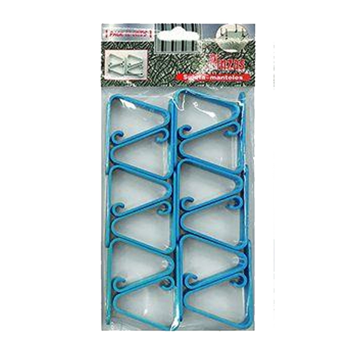 ΠΙΑΣΤΡΑΚΙΑ ΤΡΑΠΕΖΟΜΑΝΤΗΛΟΥ 12 ΤΕΜ ΜΠΛΕ