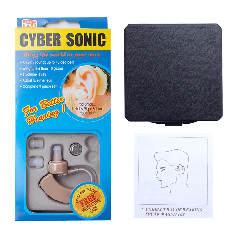 ΑΚΟΥΣΤΙΚΑ ΕΝΙΣΧΥΣΗΣ ΑΚΟΗΣ- ΒΟΗΘΗΜΑ ΒΑΡΗΚΟΪΑΣ CYBER SONIC