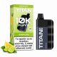 ΗΛΕΚΤΡ. ΤΣΙΓΑΡΟ GIGA 10.000PUFFS TITAN LEMON LIME