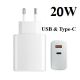 ΑΝΤΑΠΤΟΡΑΣ ΤΑΧΕΙΑΣ ΦΟΡΤΙΣΗΣ 20W ANDOWL USB & Type-C