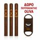 ΠΡΟΣΦΟΡΑ ΠΟΥΡΑ OLIVA Serie V LIGA SPECIAL LANCERO 3ΤΕΜ + ΔΩΡΟ ΠΟΥΡΟΚΟΦΤΗΣ OLIVA