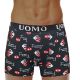 BOXER UOMO ΣΧΕΔΙΟ ΚΟΚΚΙΝΟ-M