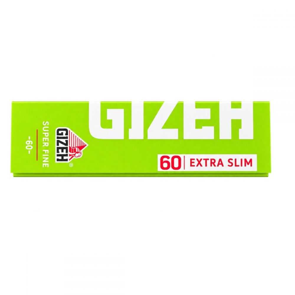 ΤΣΙΓΑΡΟΧΑΡΤΟ GIZEH EXTRA SLIM SUPER FINE 60 ΦΥΛΛΩΝ