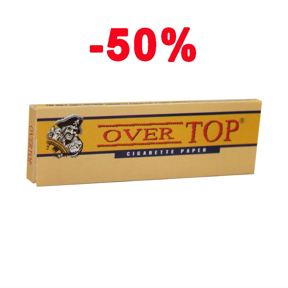 ΤΣΙΓΑΡΟΧΑΡΤΟ OVER TOP ΚΙΤΡΙΝΟ 50 ΦΥΛΛΩΝ