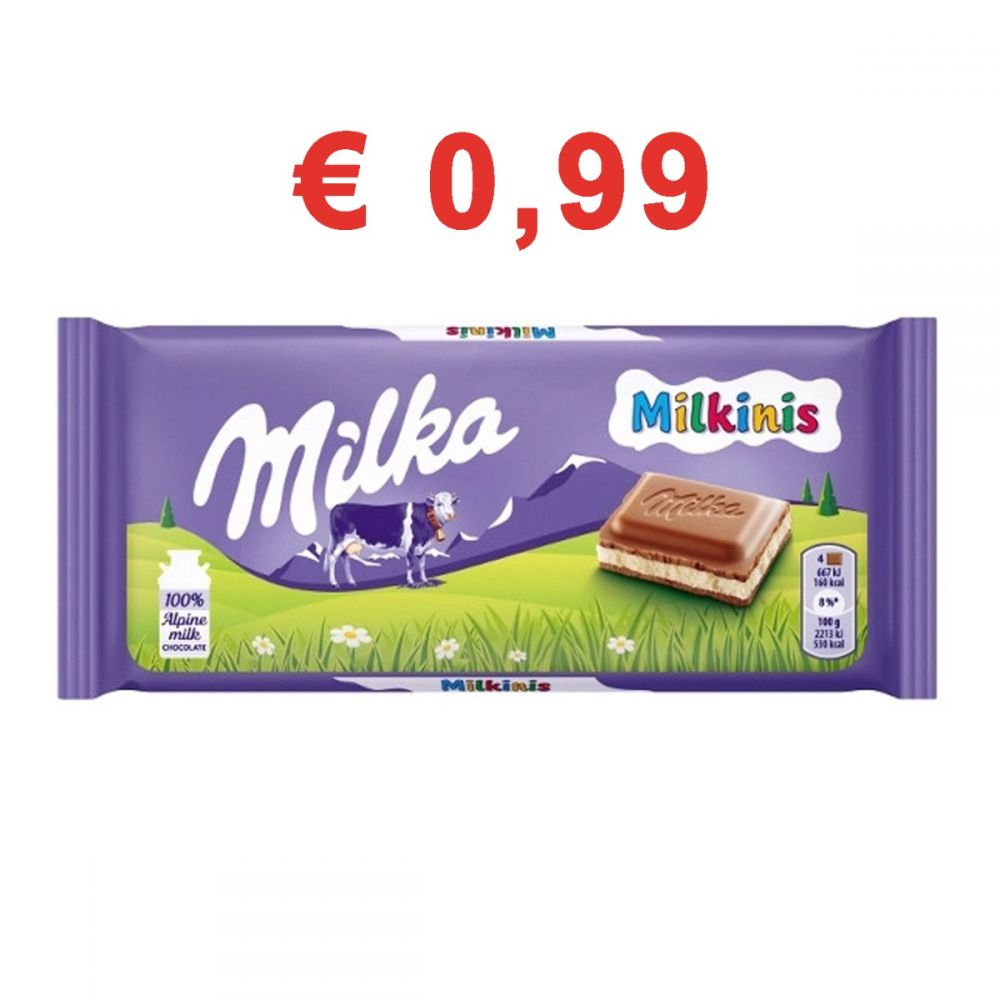 ΣΟΚΟΛΑΤΑ MILKA MILKINIS 100gr