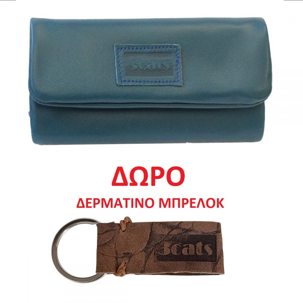ΧΕΙΡΟΠΟΙΗΤΗ ΔΕΡΜΑΤΙΝΗ ΚΑΠΝΟΣΑΚΟΥΛΑ 3CATS K5 ΠΕΤΡΟΛ + ΜΠΡΕΛΟΚ