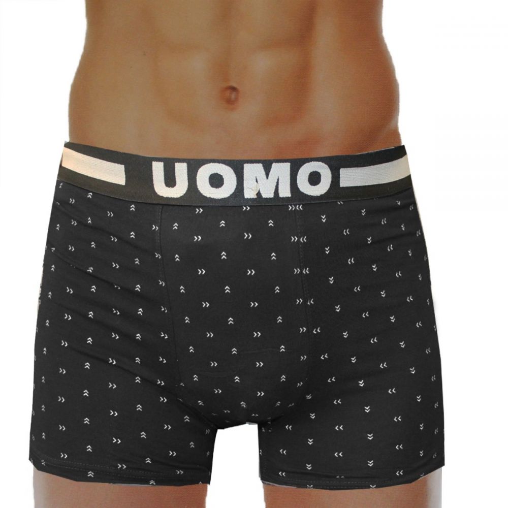 BOXER UOMO FEI RUN ΜΑΥΡΟ-XXL