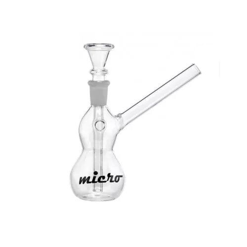 ΓΥΑΛΙΝΟ MICRO BONG 14cm 14.5mm