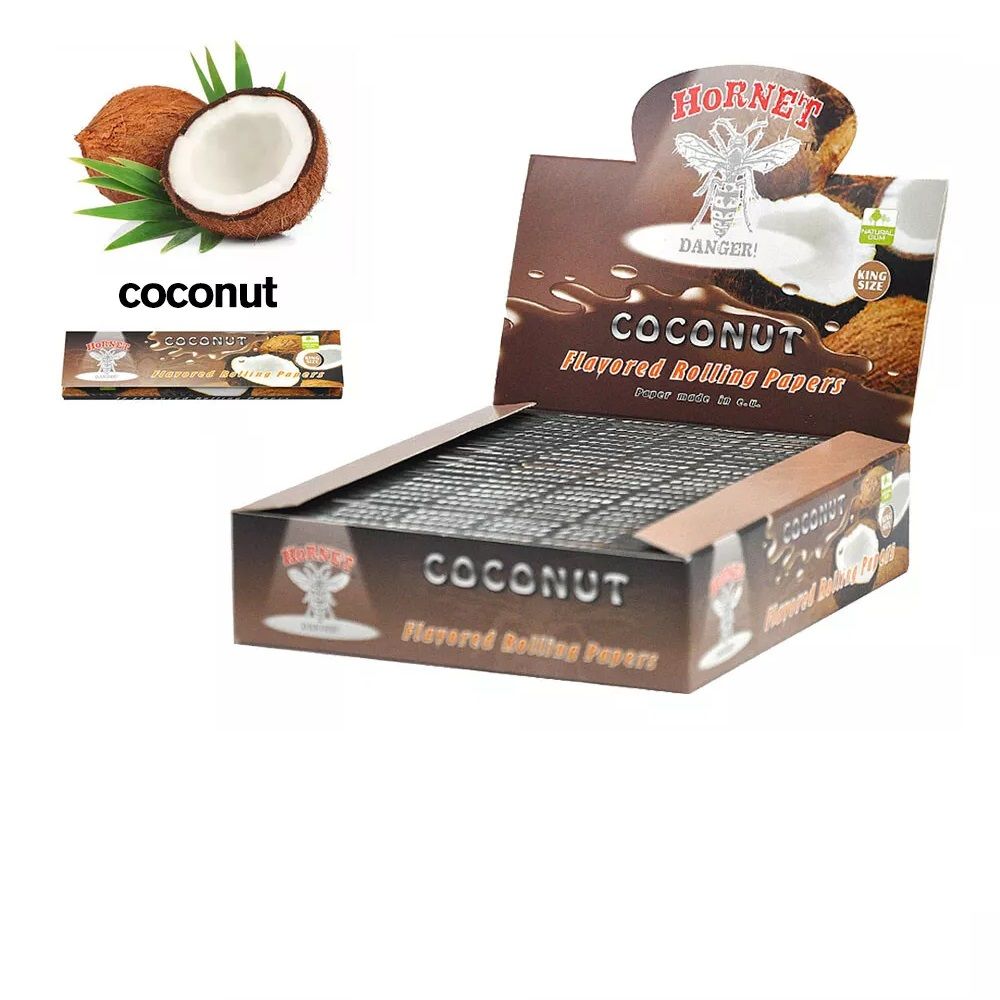 ΤΣΙΓΑΡΟΧΑΡΤΟ HORNET ΓΕΥΣΗ COCONUT KING SIZE
